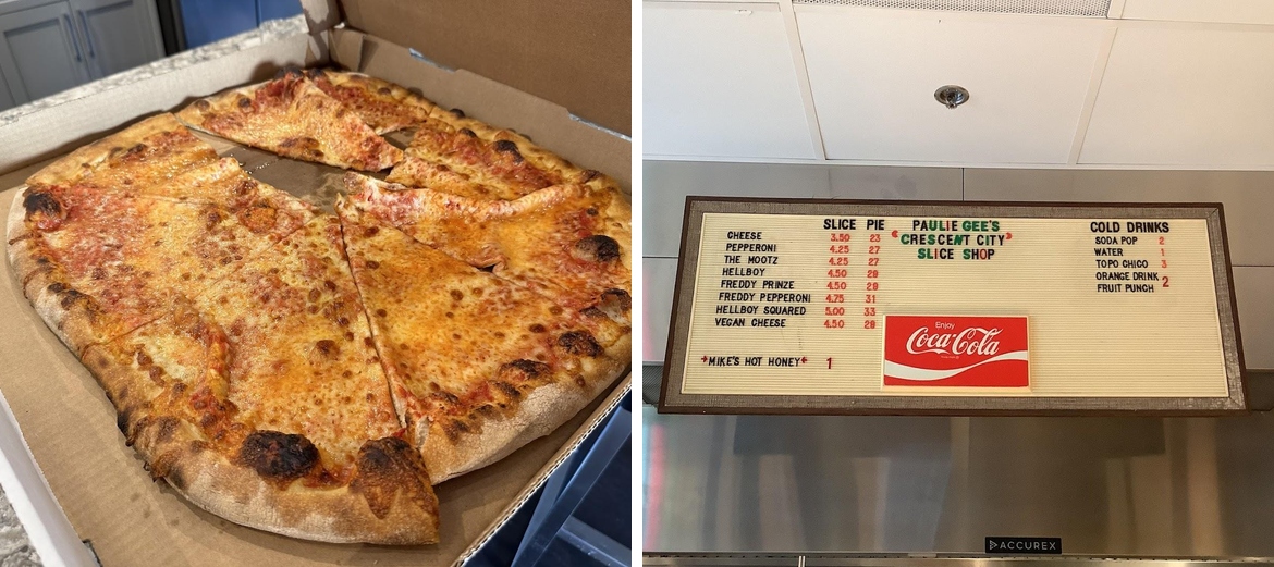 Paulie Gee's Crescent City Slice Shop Menu