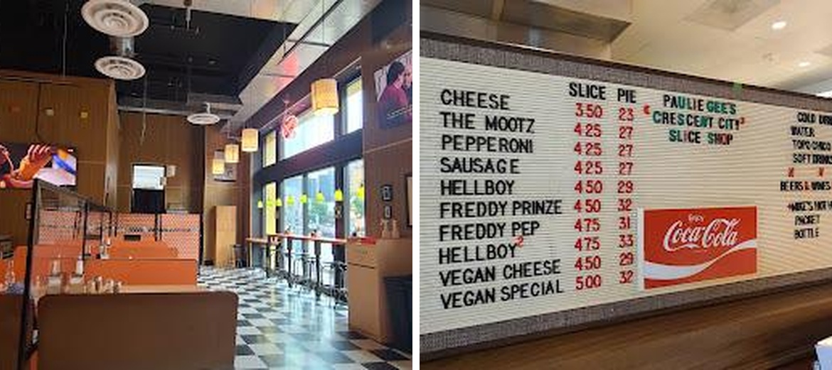 Paulie Gee's Crescent City Slice Shop Menu